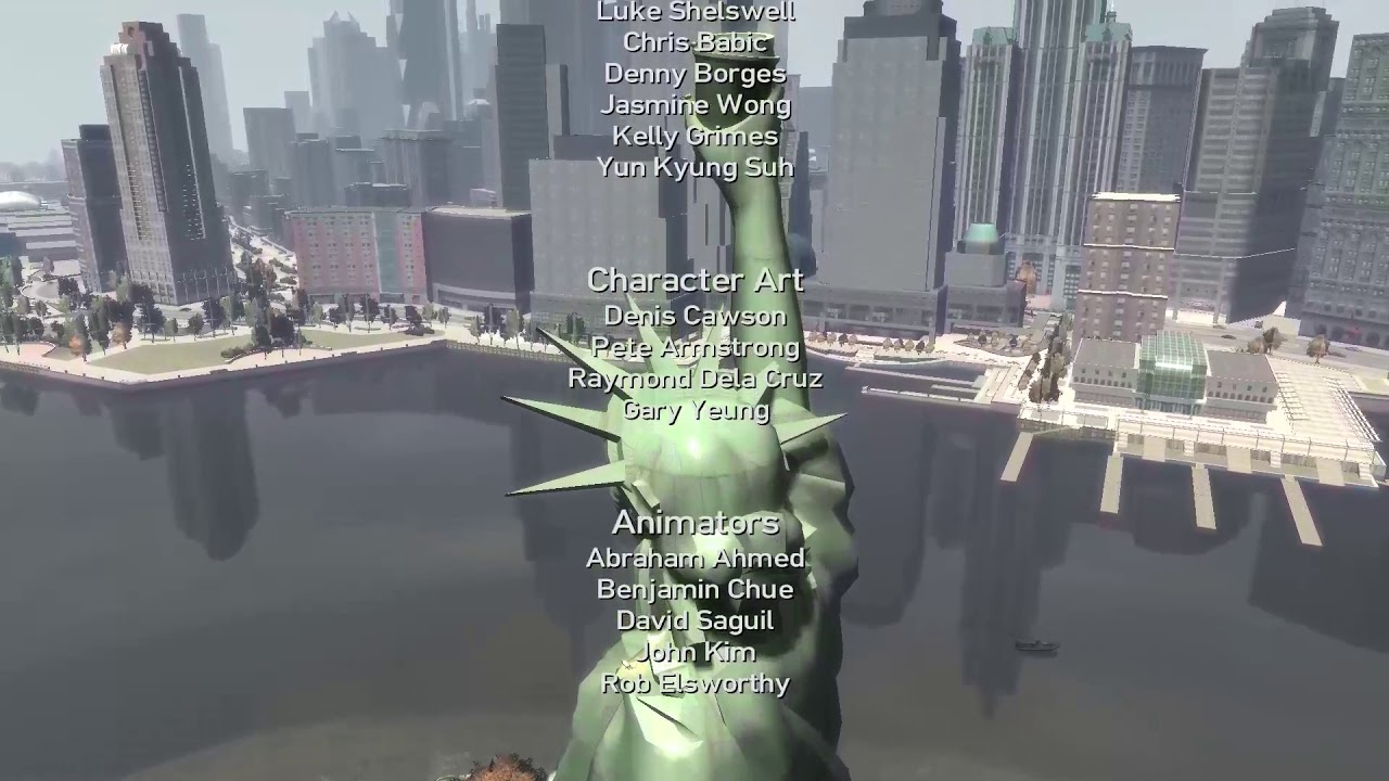 Grand Theft Auto IV: End Credits [no music]