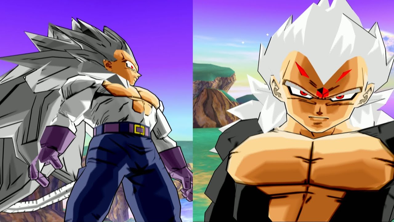 VEGETA SSJ 5 AND 6 BY FANTONIOMODS BUDOKAI AF CHAOTIC