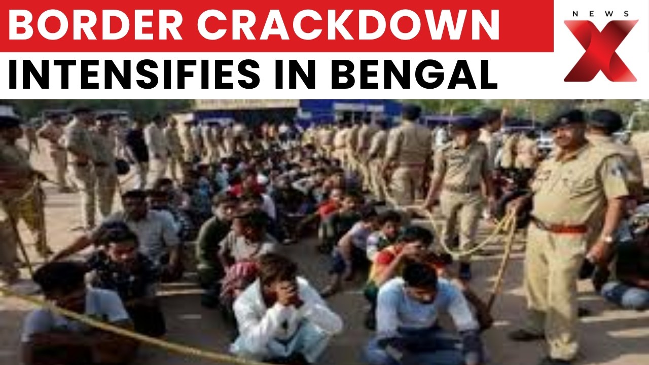 West Bengal Crackdown | Bangladeshi Nationals Brought To Holding Centre | NewsX