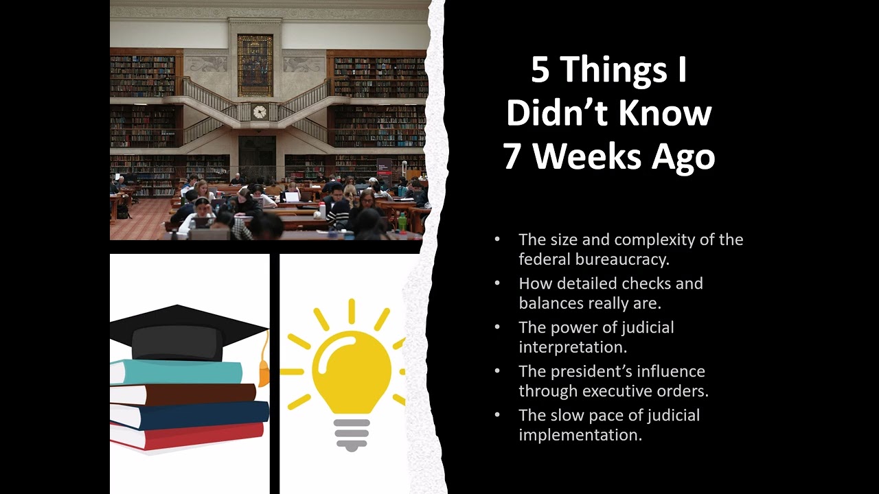 US Gov. Bureaucracy/Judicial Presentation