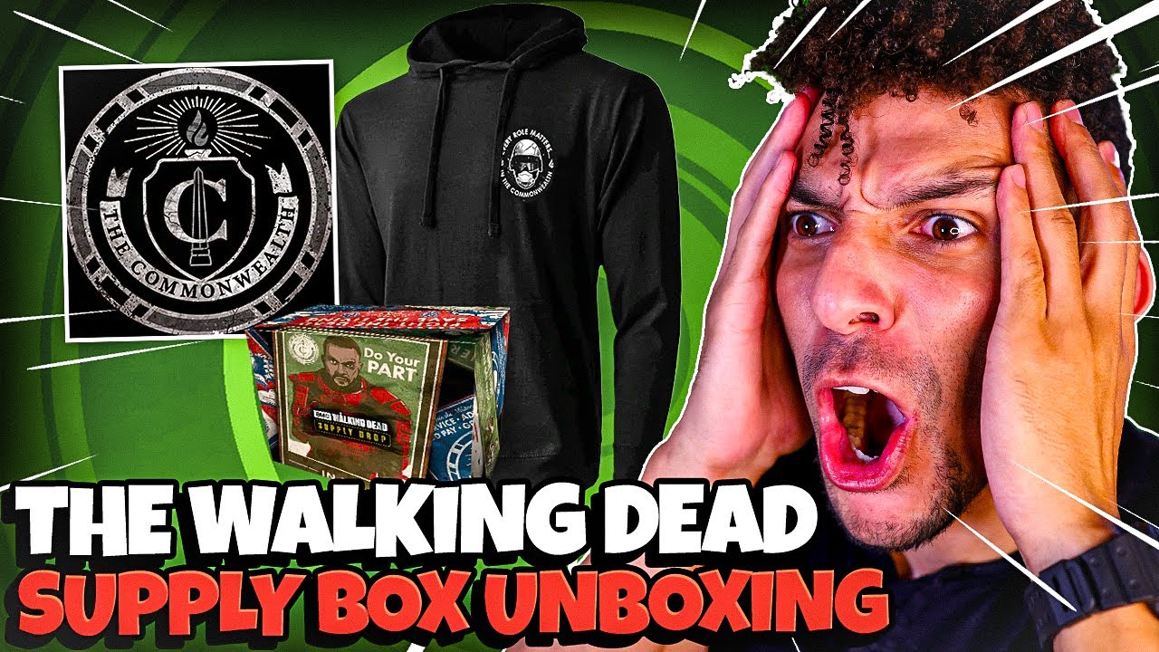The Walking Dead Final Season Supply Drop! | Khleo Thomas