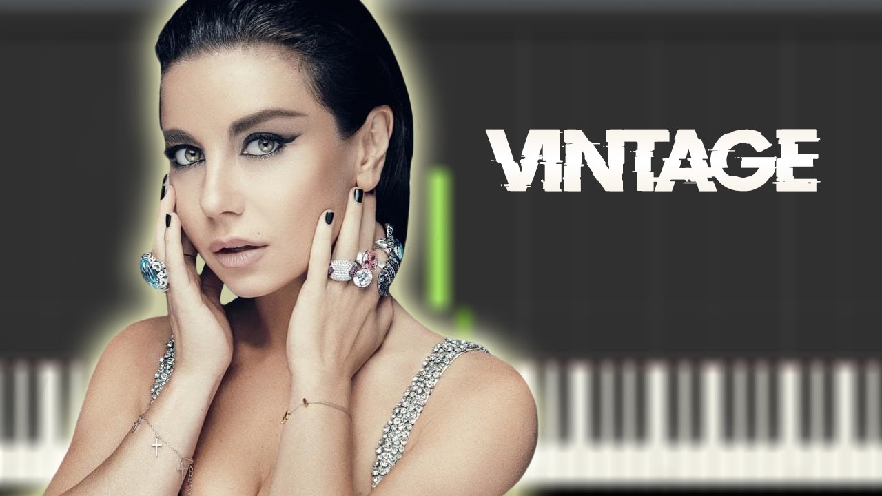 Ева - винтаж - Eva - Vintage (Tiktok) | Instrumental Piano Tutorial / Partitura / Karaoke / MIDI