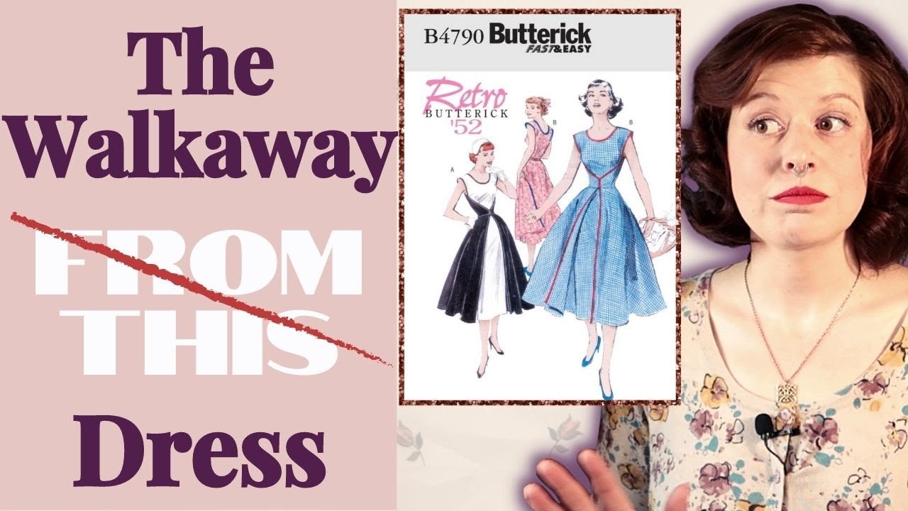 Struggling with the Walkaway Dress Pattern | Made In Isolation #3 | Historical Sewing