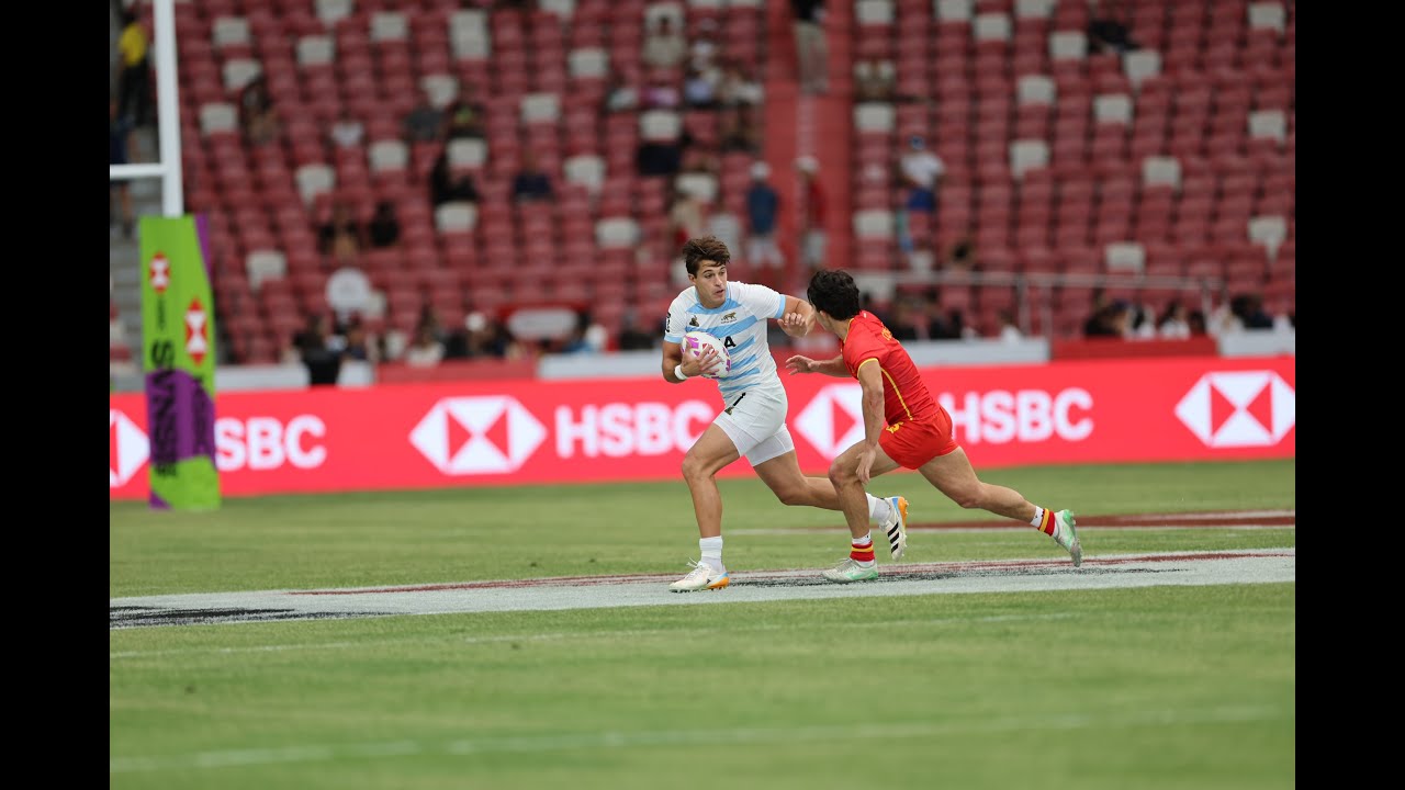Highlights Los Pumas 7´s 12 vs España 26 - Seven de Singapur 2025/26 (SEMIS 5° PUESTO)
