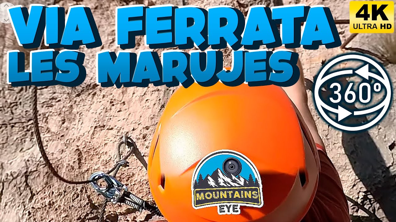 🧗 VÍA FERRATA LES MARUJES VALENCIA ⭕ VÍDEO EN 360º DESDE DENTRO