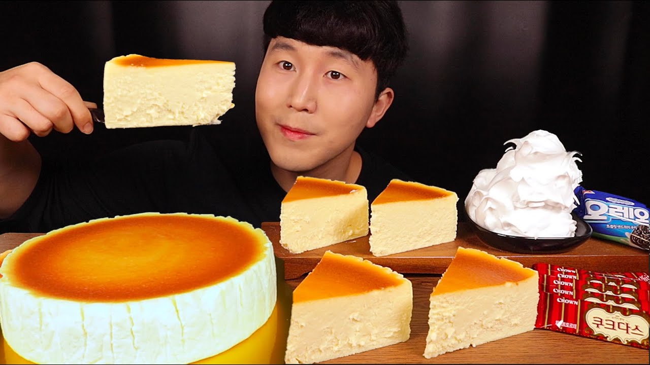 [SUB]이상한 나라의 치즈케이크 치즈케이크 한판(cheesecake)#MUKBANG