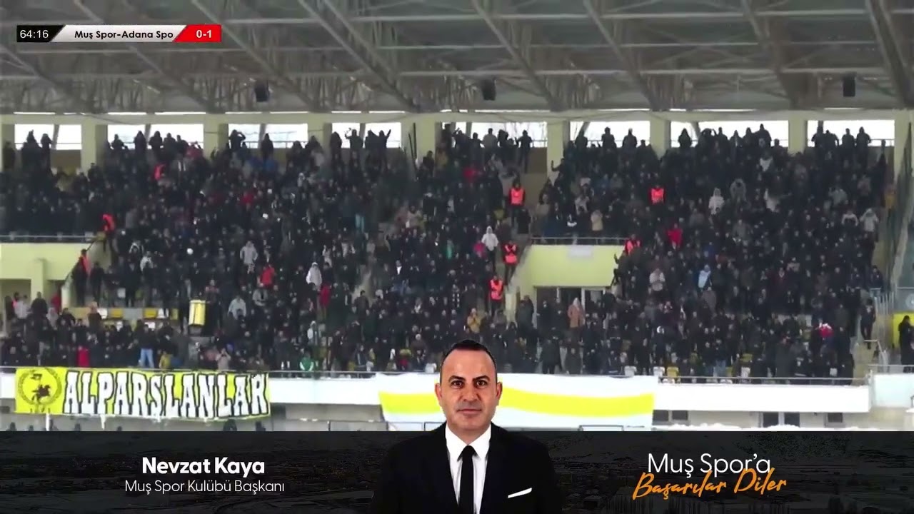 MUŞ SPOR FK. - ADANA 1954 FK MAÇ ÖZETİ