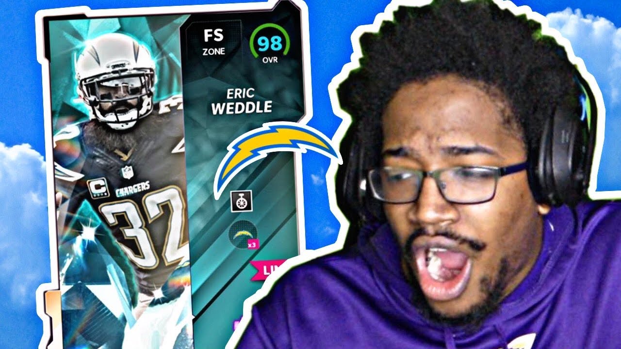 TEAM DIAMOND ERIC WEDDLE JOINS THE BEST CHARGERS THEME TEAM! MADDEN 22 ULTIMATE TEAM