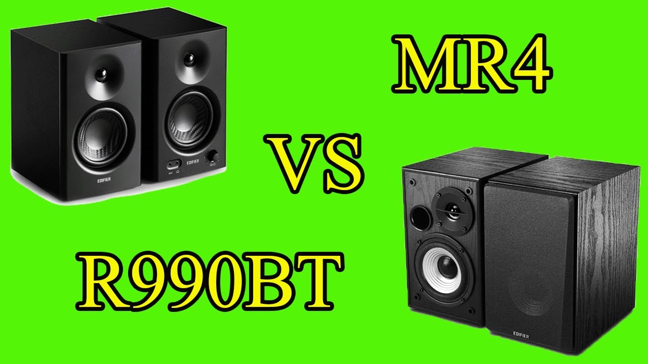 Edifier R990BT  VS  Edifier MR4