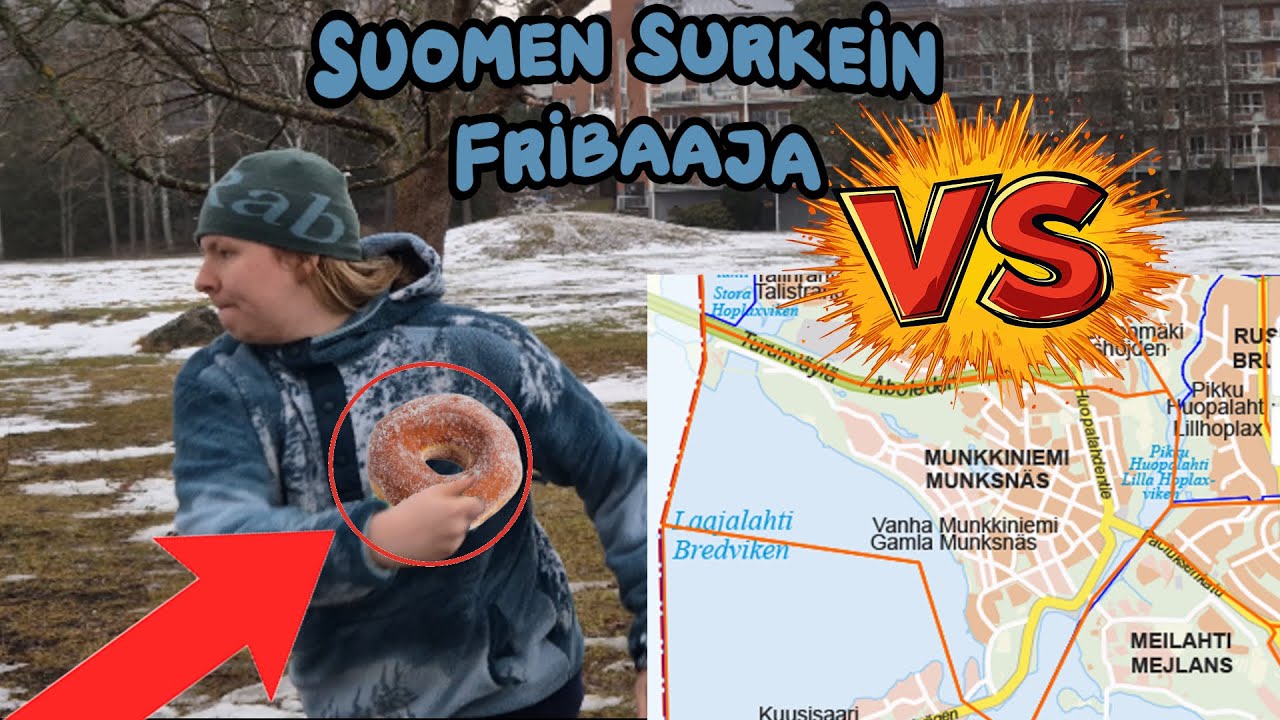 Suomen Surkein Fribaaja #4 Try Not To Liukastua Challenge At Munkkiniemi