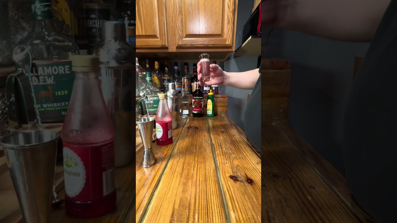 precision pours: blood drop