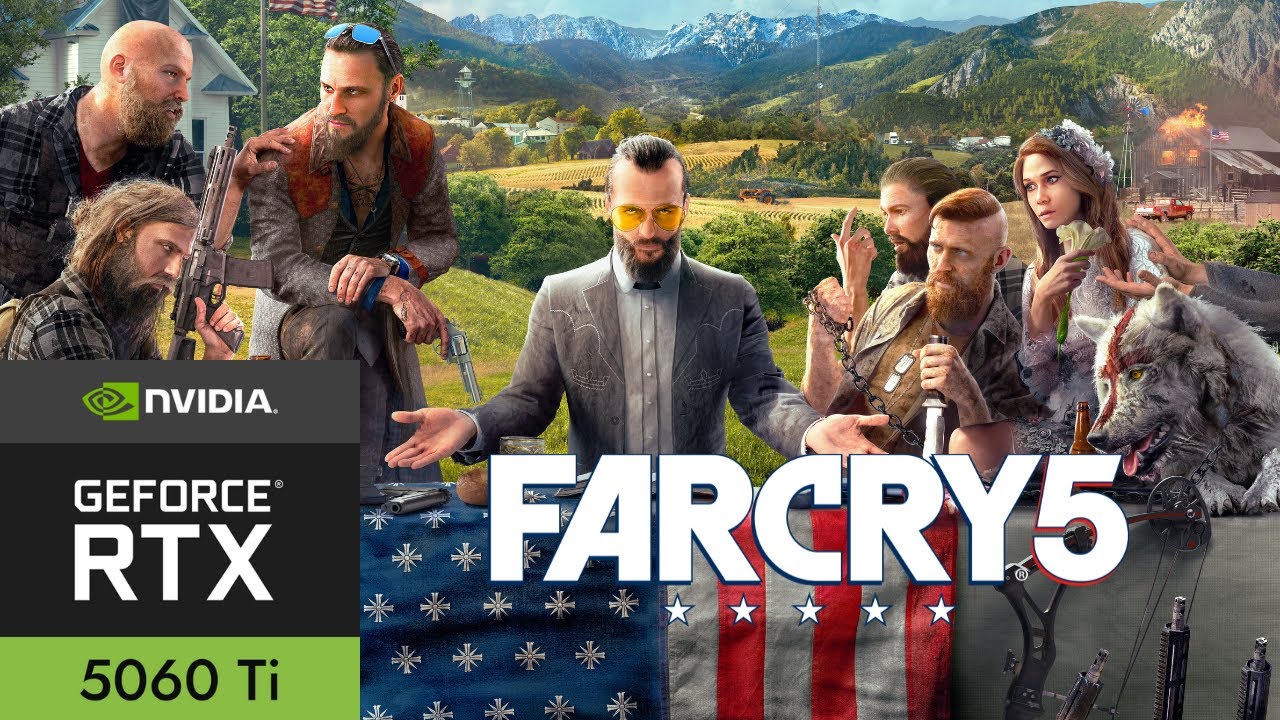 Far Cry 5 - i5-14400F + RTX 5060 Ti 16GB - 1440p
