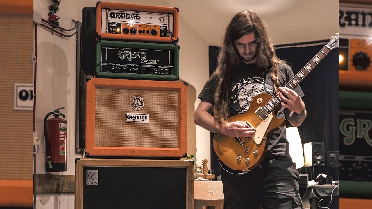 Matamp GT120 + Orange OR50 both at max volume | Insane sounds!