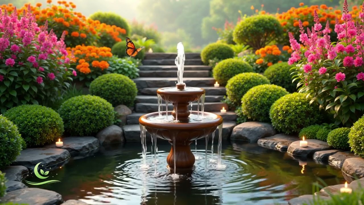 Relaxing Calming Music &  Water Sounds 🌿Stop Overthinking, Relieve Stress and Find Inner Peace