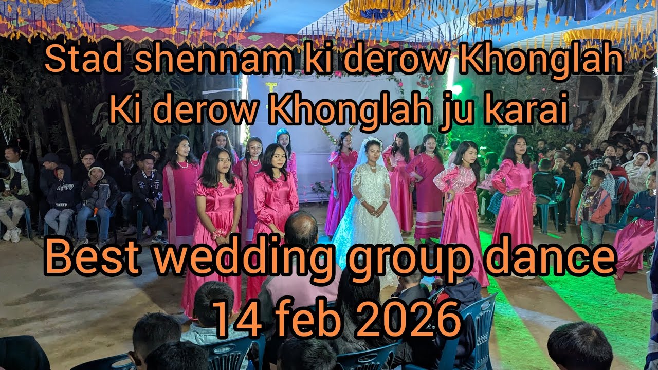 Khonglah party best wedding group dance, shnong Meghatila, Bangladesh. 
