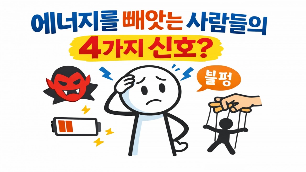 감정적 착취: 당신의 에너지를 훔쳐가는 사람들의 4가지 신호