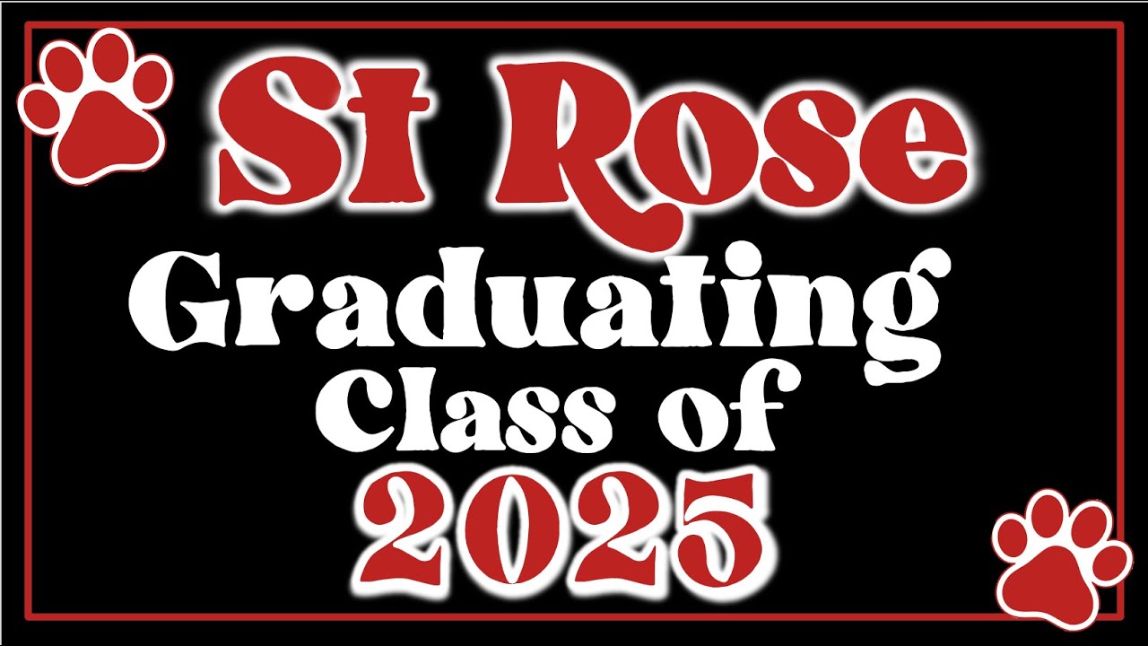 Saint Rose 8th Grade Graduating Class of 2025 Slideshow
