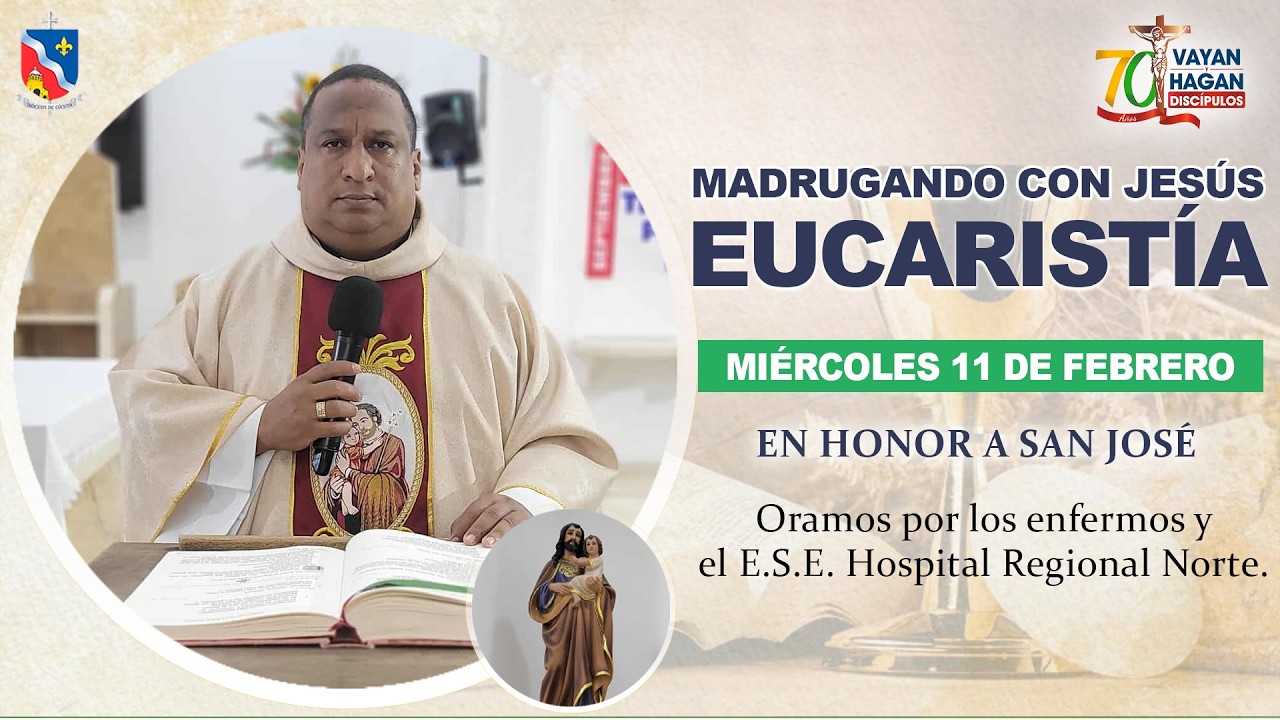 EN VIVO | Madrugando con Jesús Eucaristía - Oramos por los enfermos y el Hospital Regional Norte