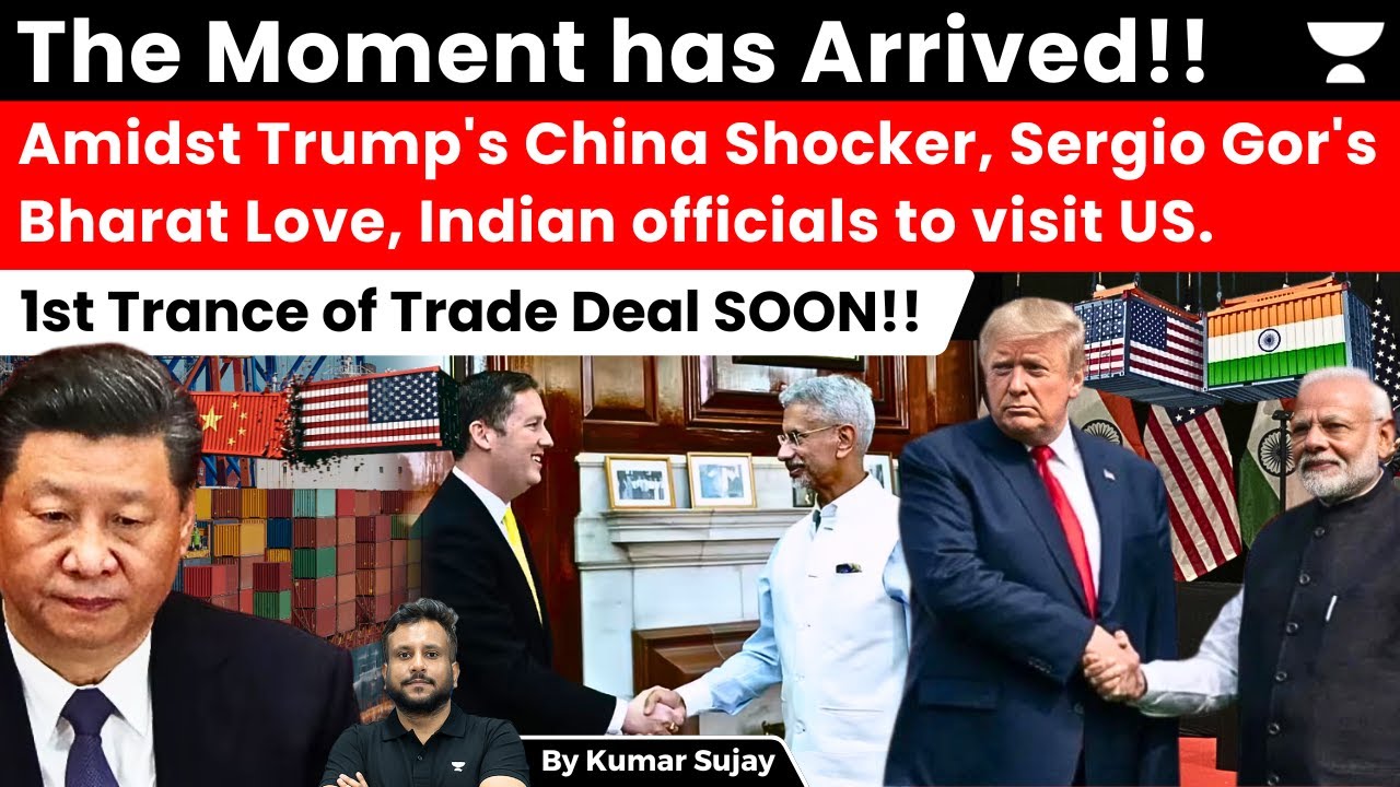 Time is Essence in Foreign Policy: Strategic patience delivers, first tranche of Indo-USA BTA soon