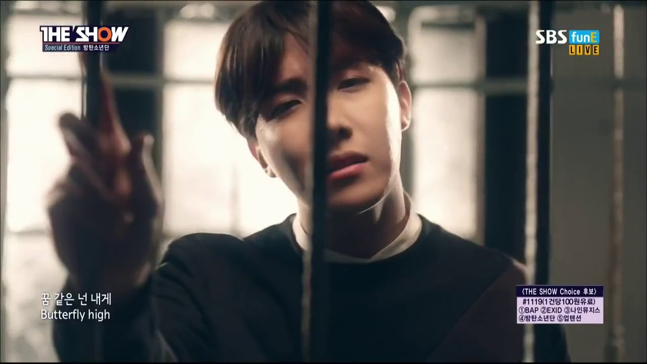 151208 BTS Butterfly  MV SBS The Show