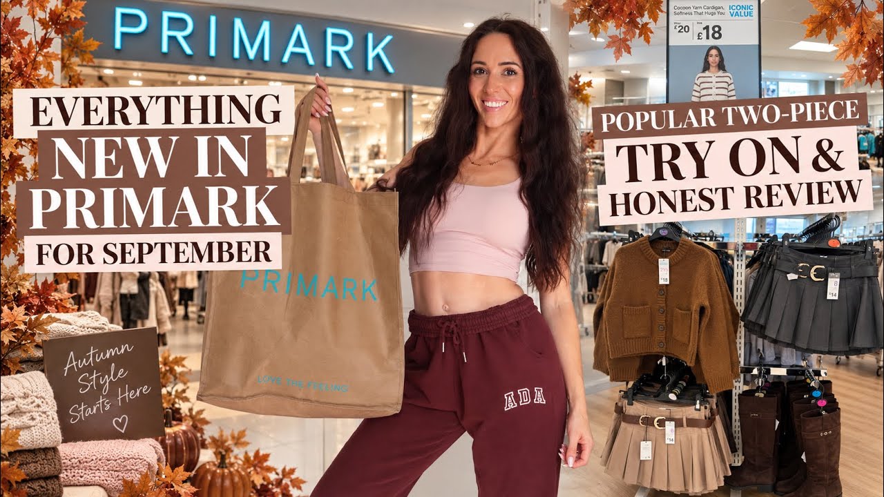 НОВИНКИ В PRIMARK СЕНТЯБРЬ 2026 🍂 Огромный осенний шоппинг со мной + примерка и честный обзор!
