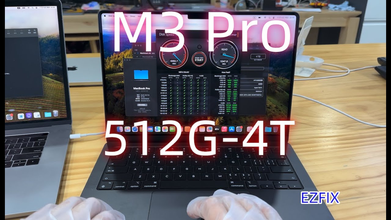 M3Pro A2992 MacBook Pro upgrade SSD 512G-4T 升级硬盘扩容