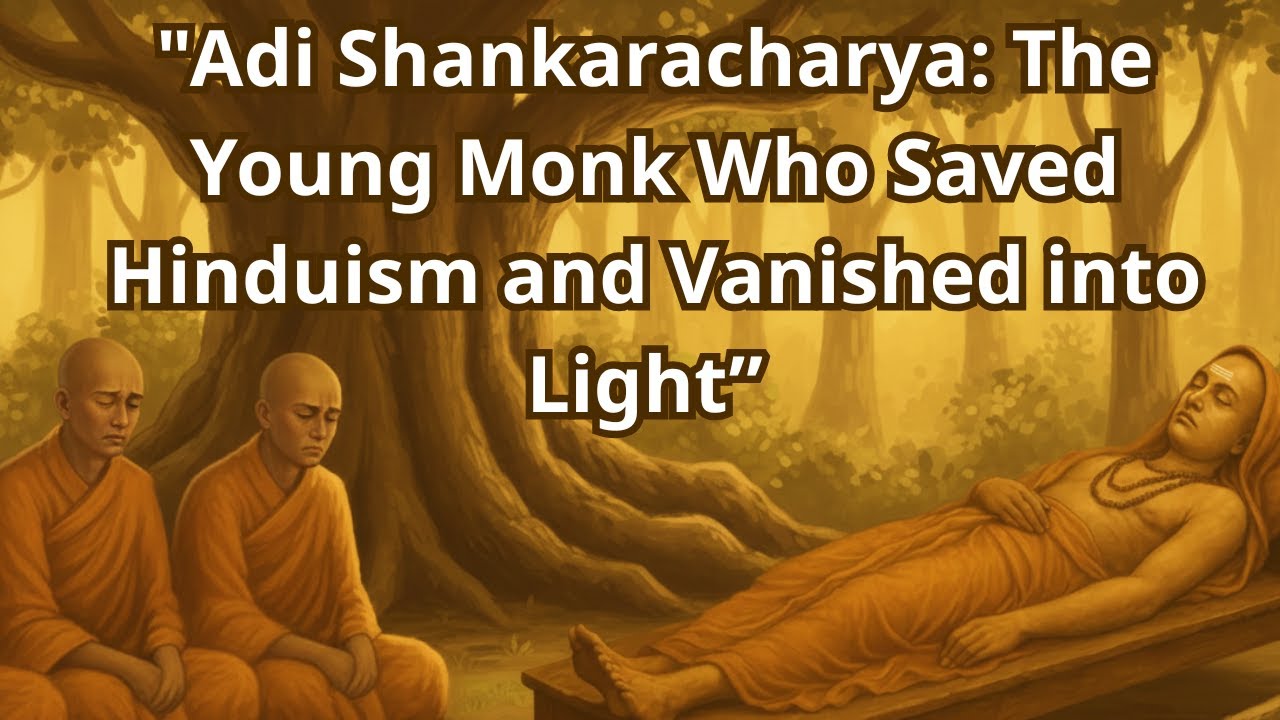 Adi Shankaracharya: The Young Monk Who Saved Hinduism and Vanished into Light