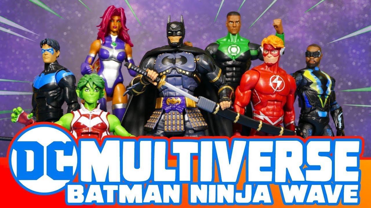 Mattel DC Multiverse Batman Ninja CnC Wave МЕГАОБЗОР