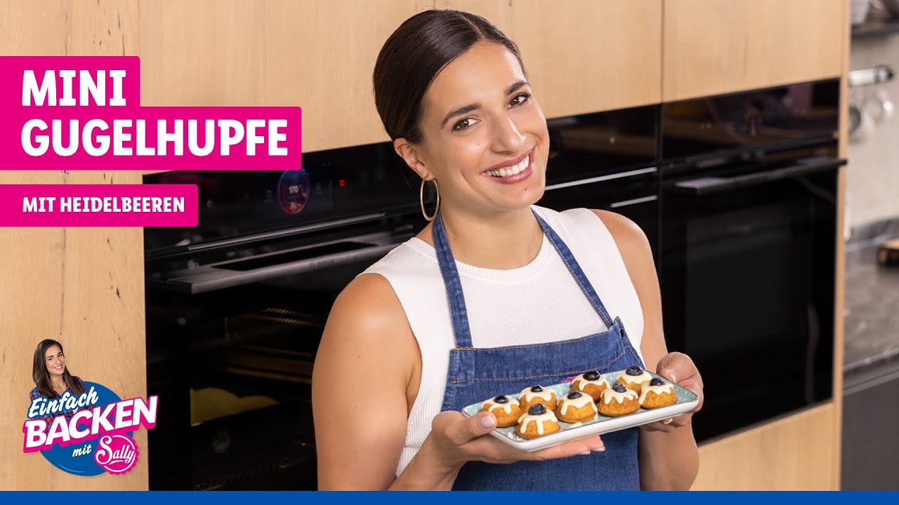 Mini Gugelhupfe | Mit Heidelbeeren 🫐