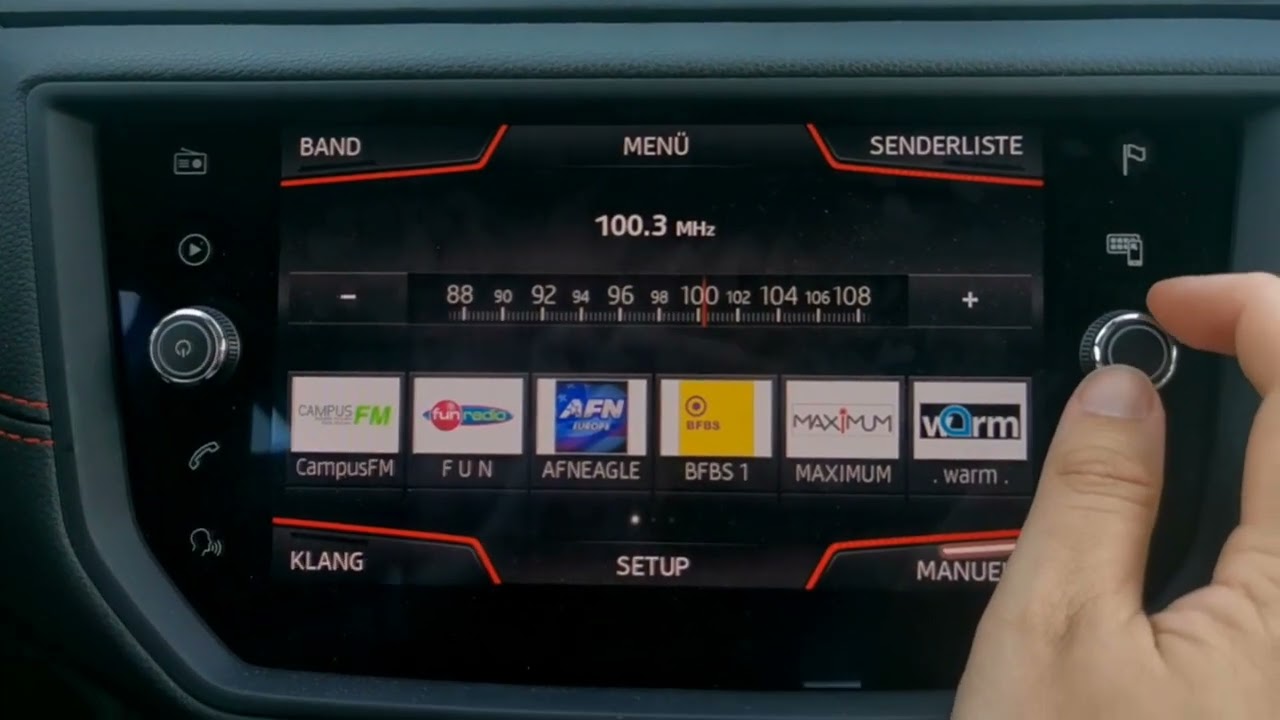 FM Bandscan Signal de Botrange (Belgium)