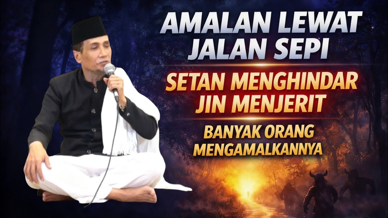 TAKUT LEWAT Jalan Sepi ? Amalan Ini Membuat Jin Tak Berani Mendekat