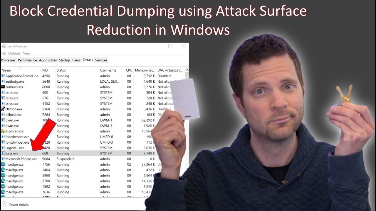 Block Cred Dumps using Attack Surface Reduction Rules in Windows