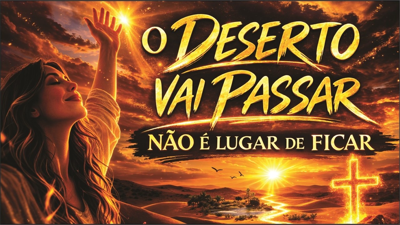 O Deserto Vai Passar 🌅 | A Música Que Vai Renovar Sua Fé e Acalmar Seu Coração