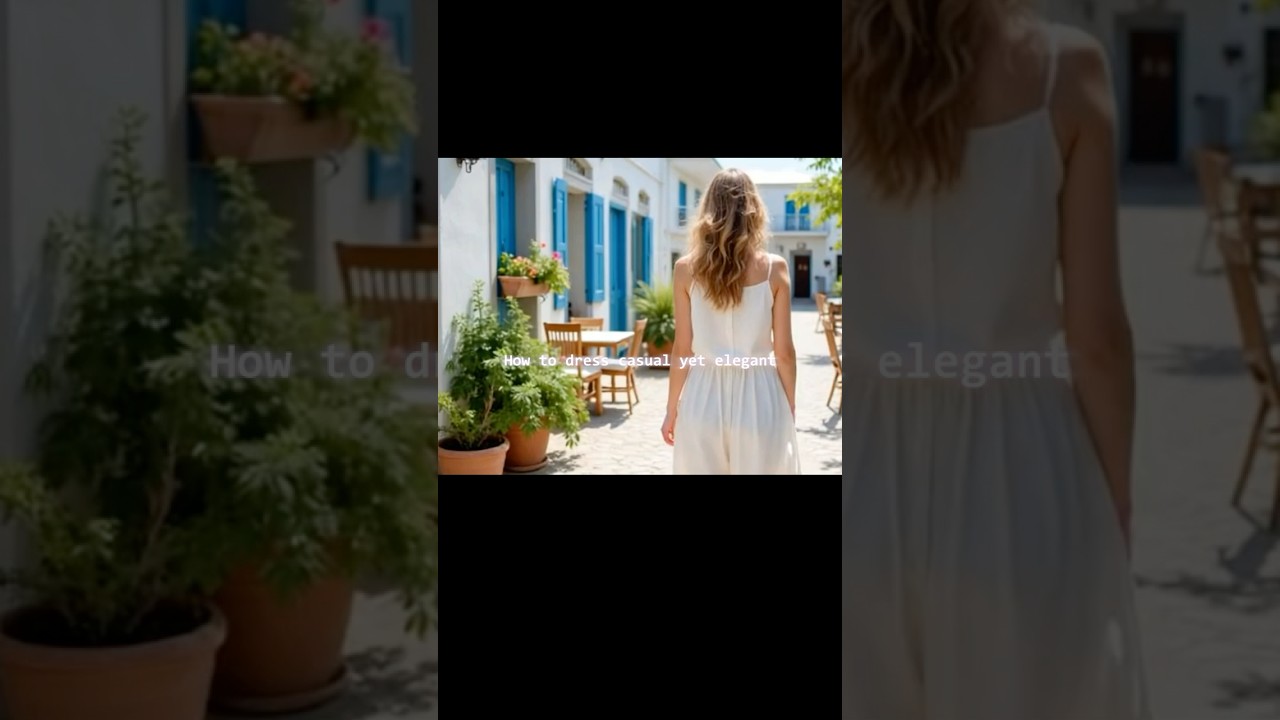 Greek style/How to look elegant and casual #elegantstyle