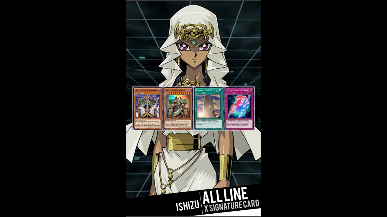 Yugioh Duel Links - Ishizu Ishtar x ALL Special Phrases Card