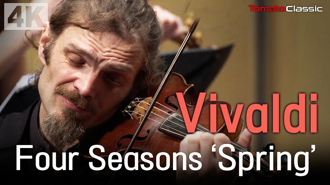 [4K] 비발디 - 사계 中 '봄' :: 베르사유 궁전 왕립 오페라 오케스트라 :: A. Vivaldi : Four Seasons - 'Spring'