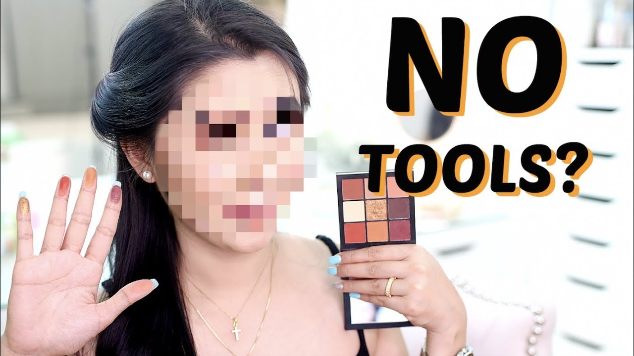 NO TOOLS Makeup Challenge | Anna Cay ♥