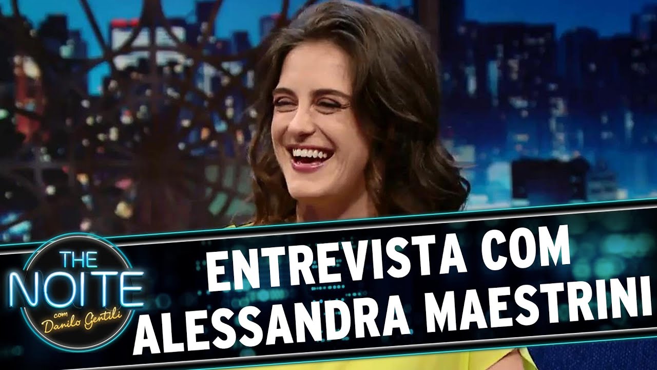 The Noite (28/03/16) - Entrevista com Alessandra Maestrini