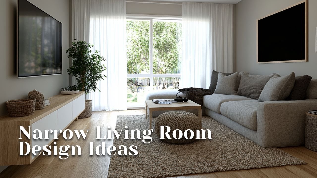 Stunning Narrow Living Room Design Ideas to Maximize Your Space