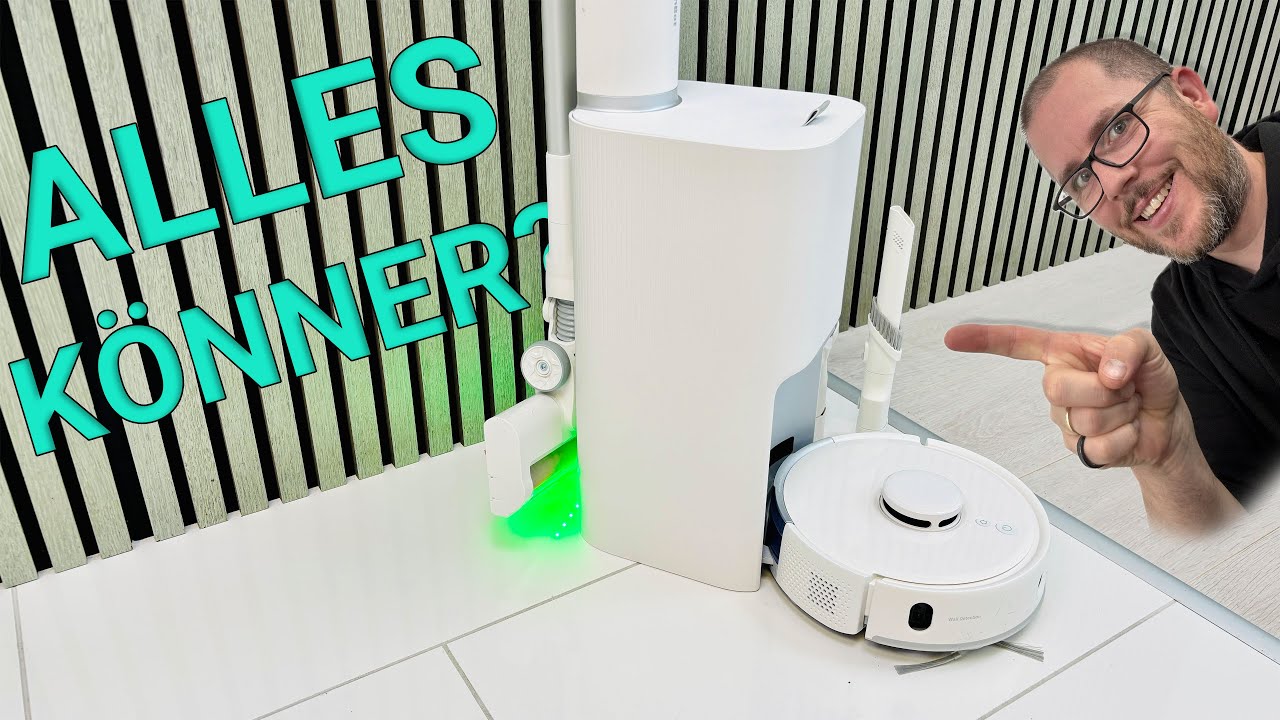 SwitchBot K10+ Pro Combo | Test | Mini-Saugroboter + Akkusauger mit Absaugstation