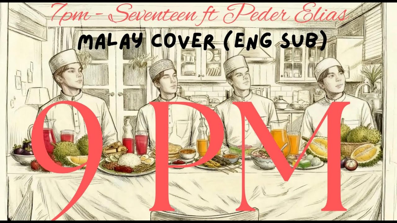 7 PM - BSS (Seventeen) ft Peder Elias MALAY Cover 9 PM (Eng Sub)