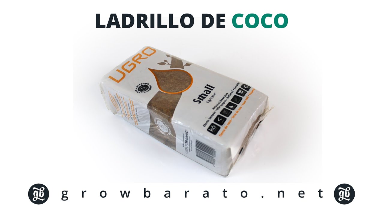 Ladrillo de Coco | Growbarato - GB The Green Brand