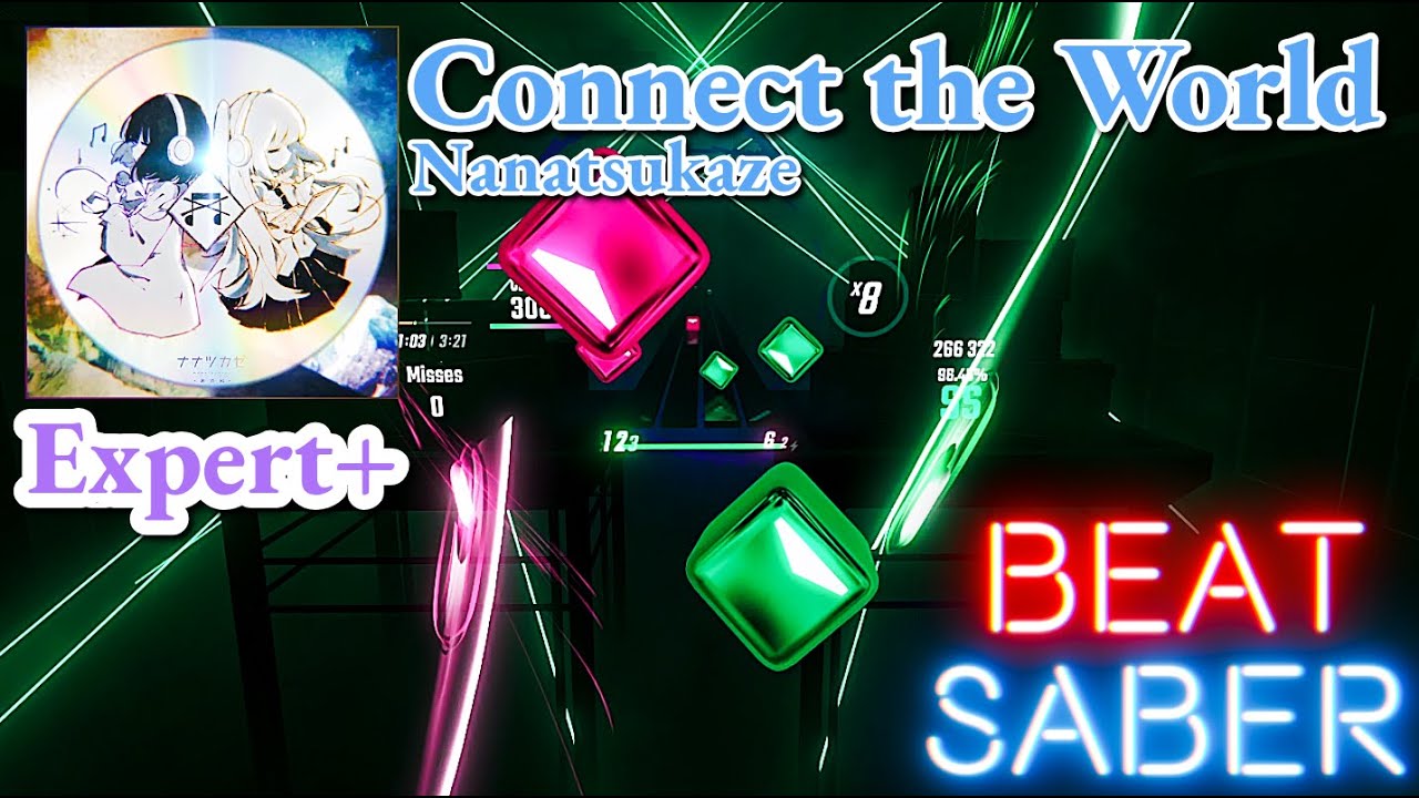 Nanatsukaze - Connect the World | BeatSaber (FC)