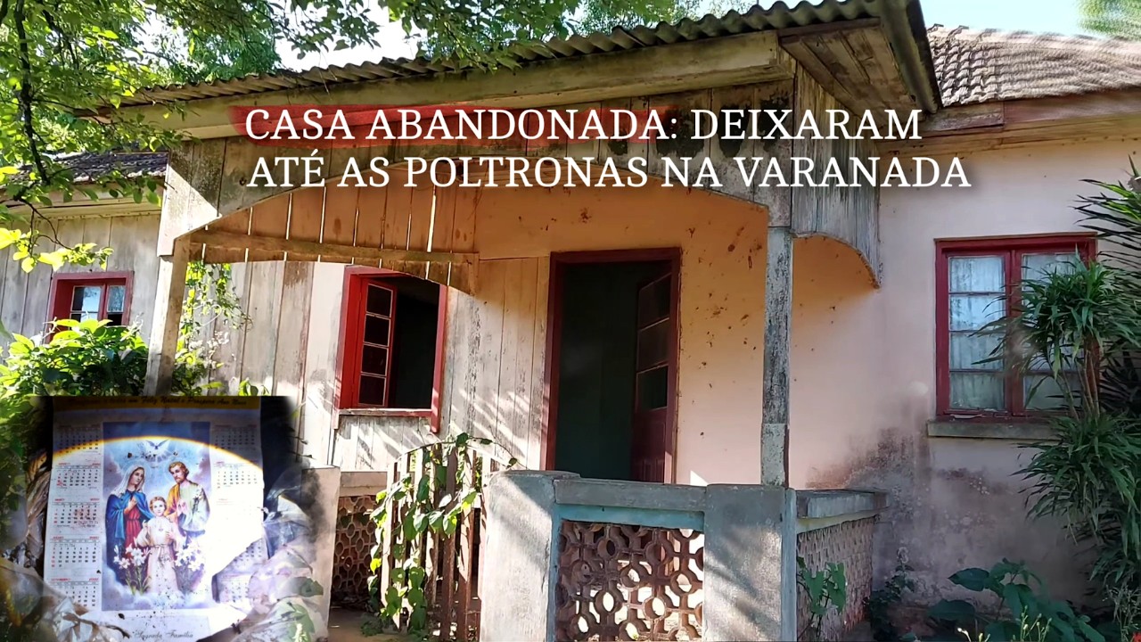 ALGO INESPERADO ACONTECEU DENTRO DA CASA ABANDONADA ENQUANTO EU FILMAVA, ESSE LUGAR É UM MISTERIO
