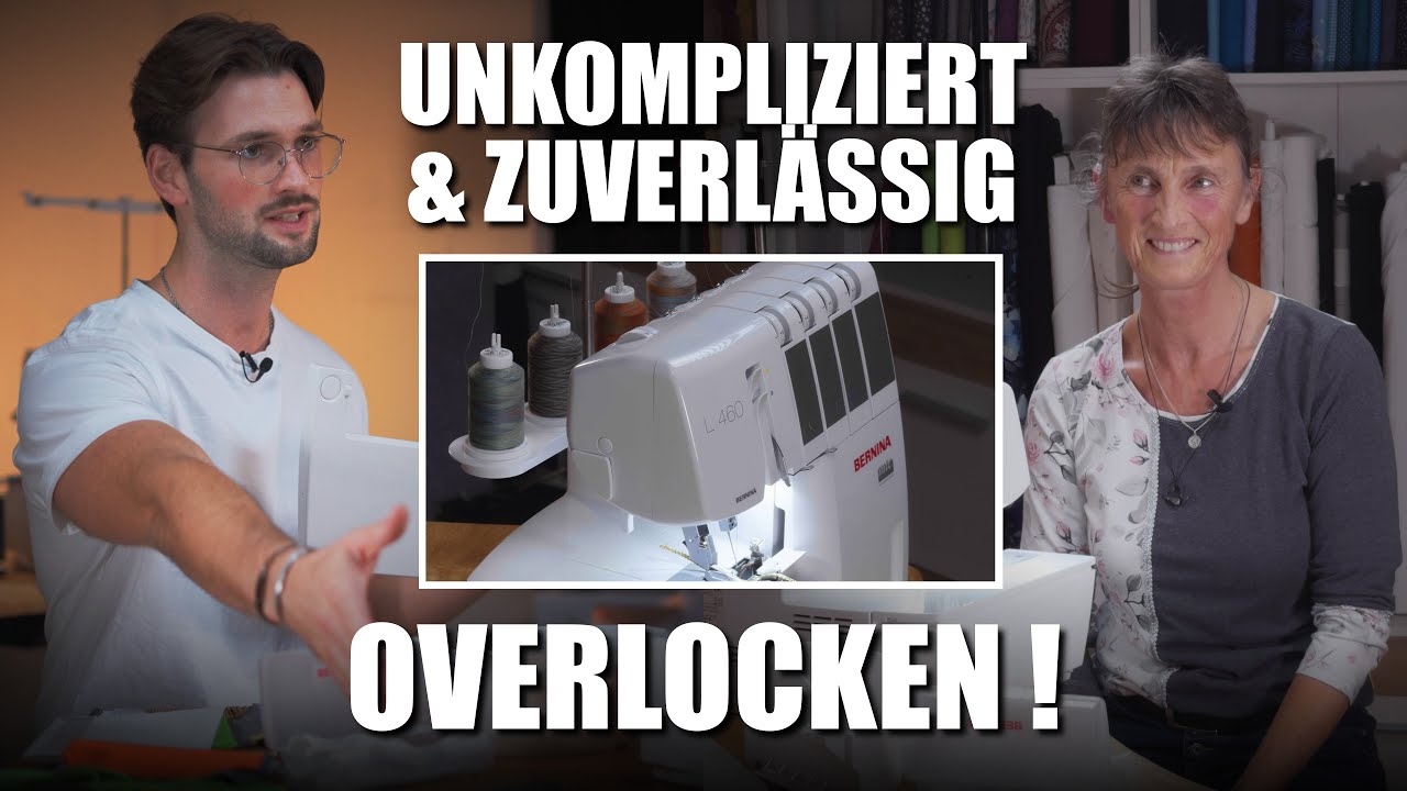 BERNINA L460 – Overlock mit MTC und absoluter Präzision