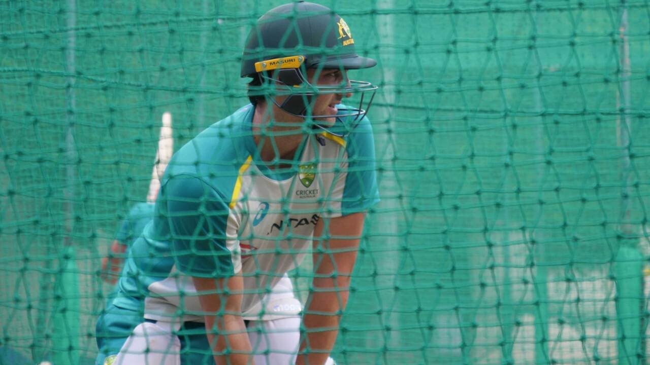 Tim David's first net session for Australia | India v Australia 2022