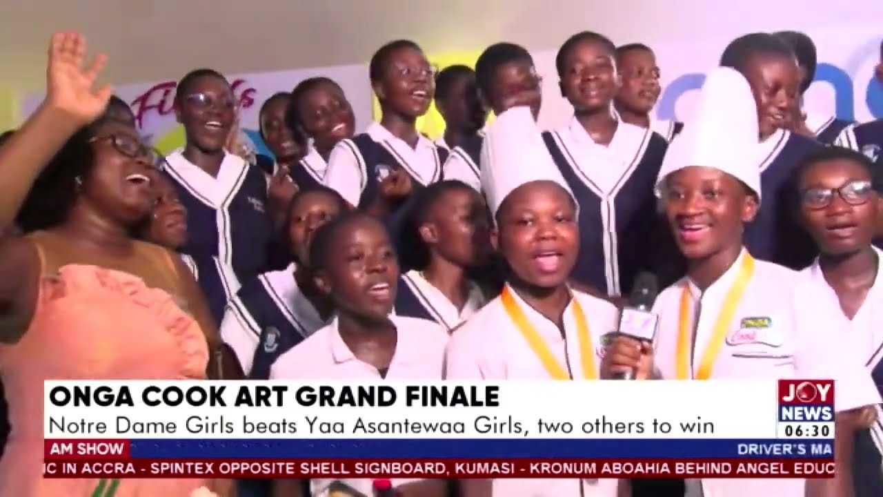 Notre Dame Girls slays Yaa Asantewaa Girls, two others to win Onga Cook Art 2023