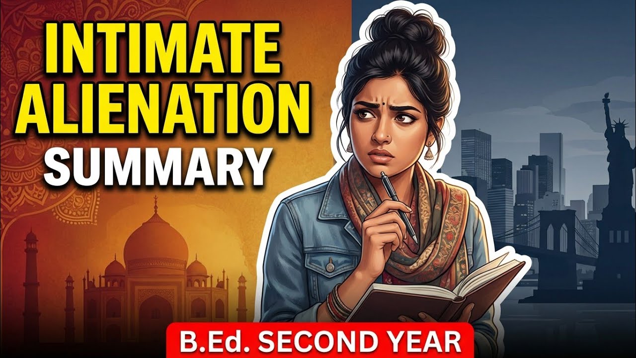 Summary of 'Intimate Alienation: Immigrant's Fiction and Translation' | B.Ed. 2nd Year | New Horizon
