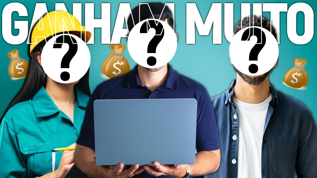 3 Profissões DESCONHECIDAS que GANHAM MUITO!