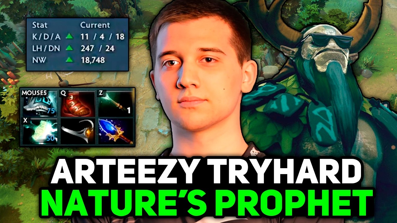 ARTEEZY TRYHARD on NATURE'S PROPHET MID